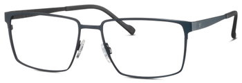 Das Bild zeigt die TItanflex Brille 822034 in Blau.